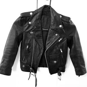 Kids Moto Leather Jacket